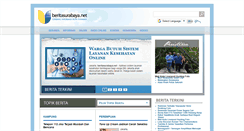 Desktop Screenshot of beritasurabaya.net